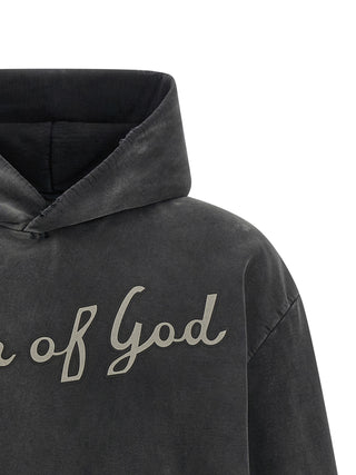 Black Cotton Sweatshirt