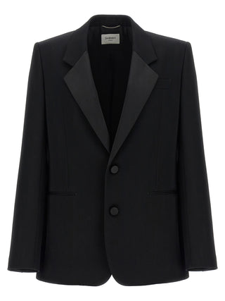 Black Wool Blazer