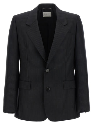 Black Wool Blazer
