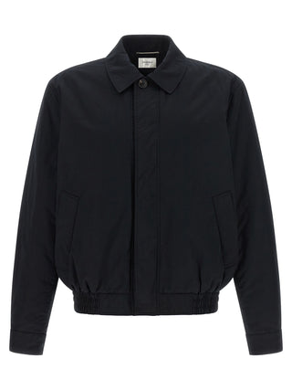 Chaqueta shell negra de algodón