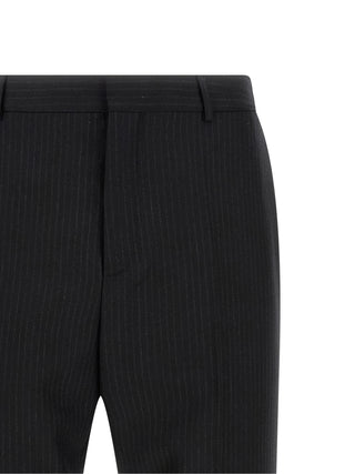 Black Wool Dress Pants