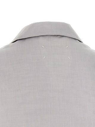 Gray Cotton Blouse