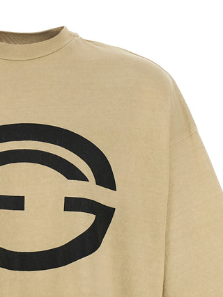 Beige Cotton T-Shirt