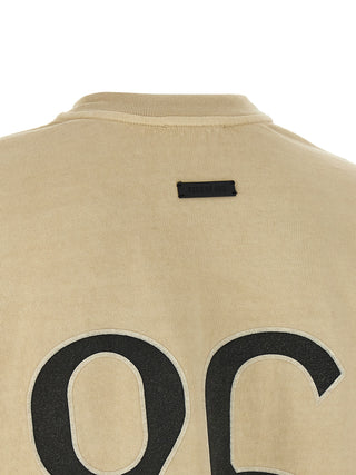 Beige Cotton T-Shirt