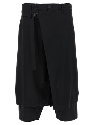 Black Wool Knee Length