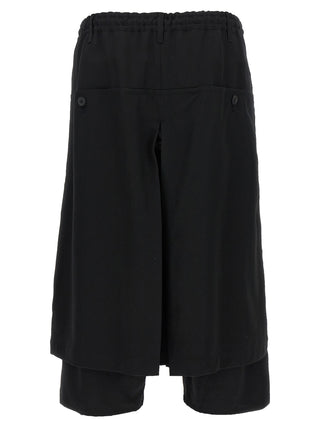 Black Wool Knee Length