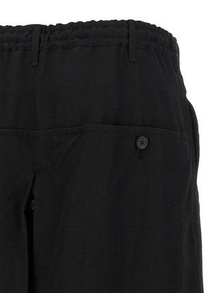 Black Wool Knee Length