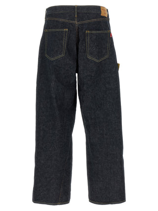 Blue Cotton Jeans Denim