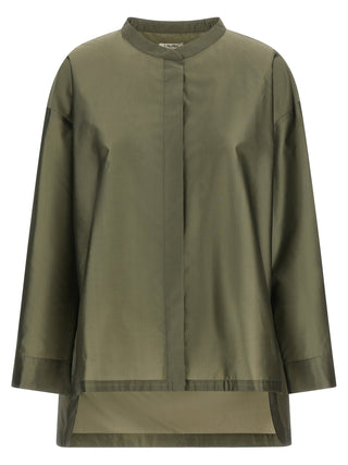 Bicolor Polyester Blouse