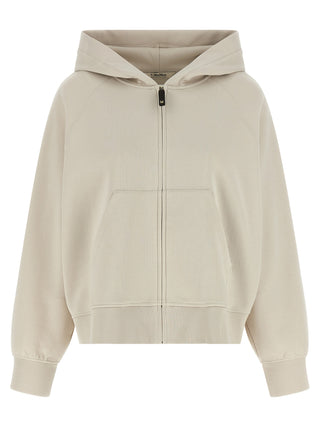 Beige Cotton Sweatshirt