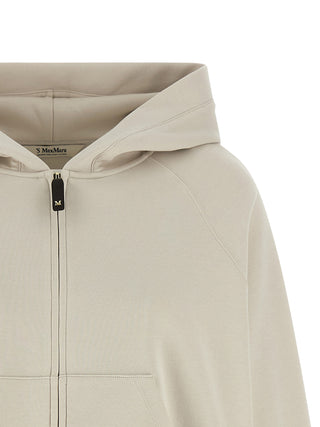 Beige Cotton Sweatshirt