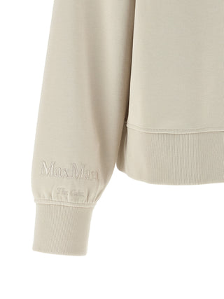 Beige Cotton Sweatshirt