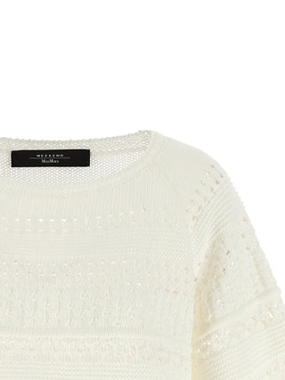 White Cotton Cardigan