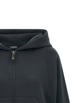 Sudadera azul de algodón