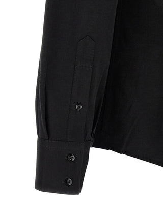 Black Cotton Blouse