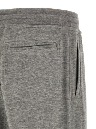 Gray Cashmere Joggers (Workout Pants)