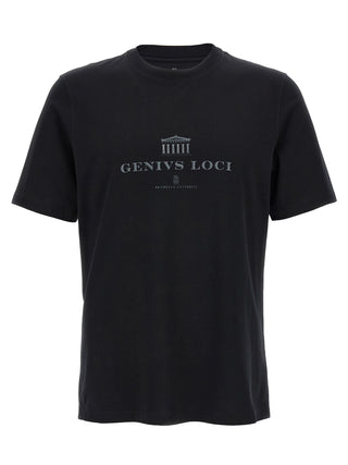 Black Cotton T-Shirt