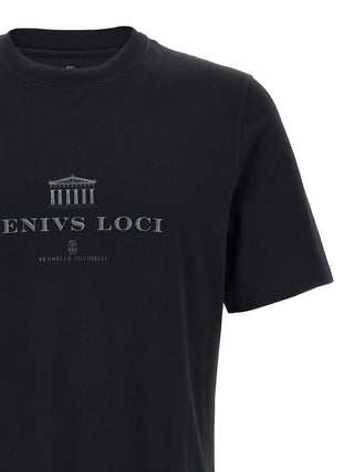 Black Cotton T-Shirt