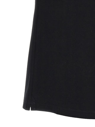 Black Cotton T-Shirt