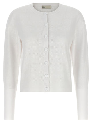 White Viscose Cardigan