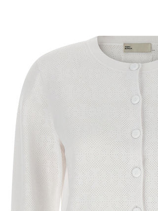 White Viscose Cardigan