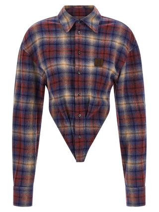 Blusa multicolor de lana