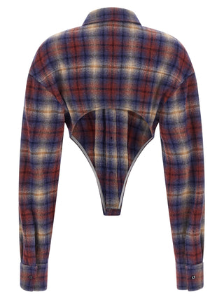 Blusa multicolor de lana