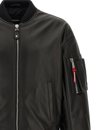 Black Leather Leather Jacket