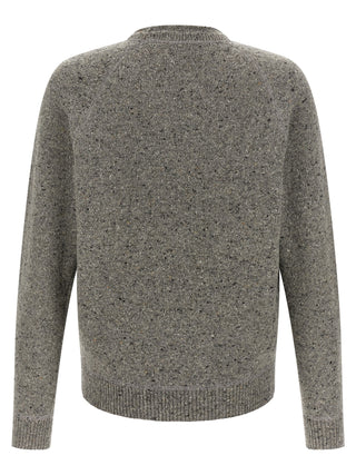 Gray Wool Cardigan