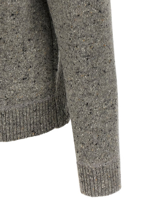 Gray Wool Cardigan