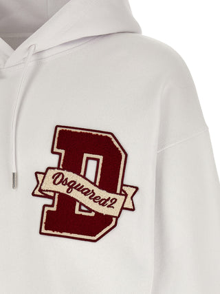 White Cotton Sweatshirt
