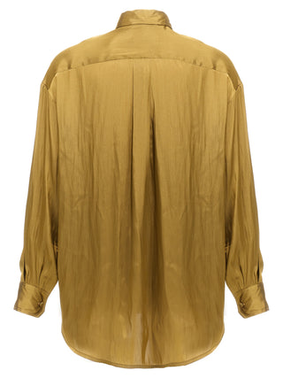 Gold Polyester Blouse