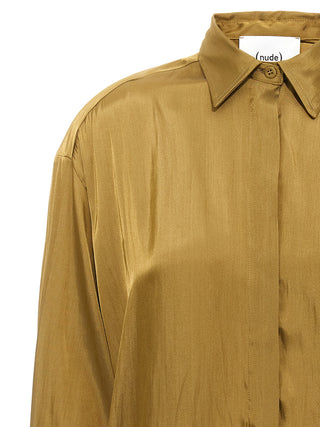 Gold Polyester Blouse