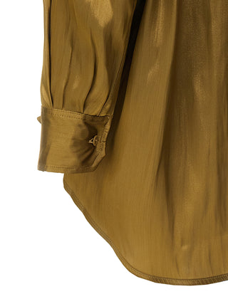 Gold Polyester Blouse