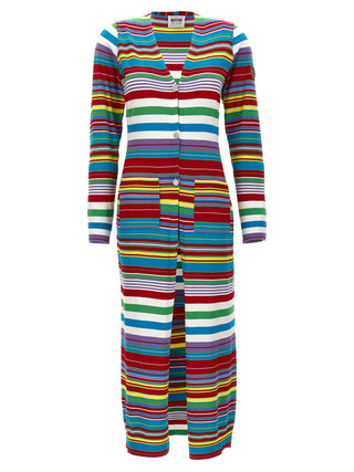 Multicolor Viscose Cardigan
