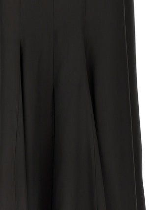 Black Silk Long Dress