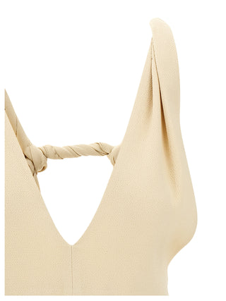 Camisa beige de viscosa
