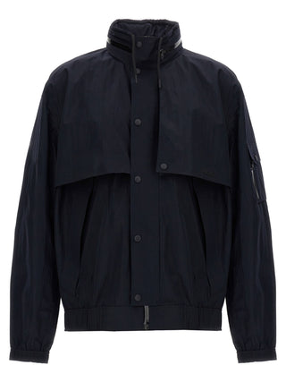 Blue Polyamide Shell Jacket