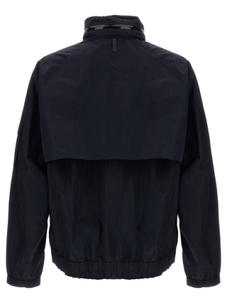 Blue Polyamide Shell Jacket