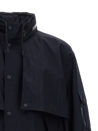 Blue Polyamide Shell Jacket