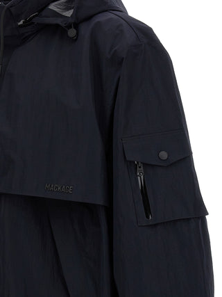 Blue Polyamide Shell Jacket
