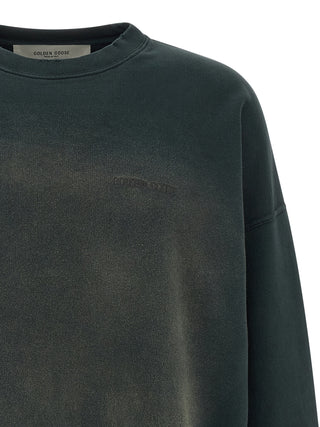 Black Cotton Sweatshirt