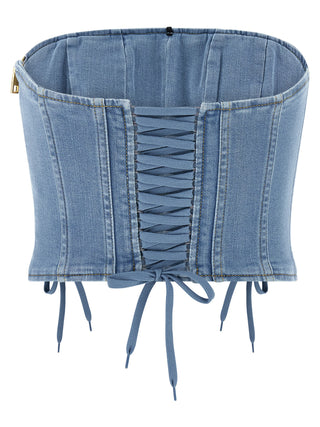 Blue Cotton Blouse