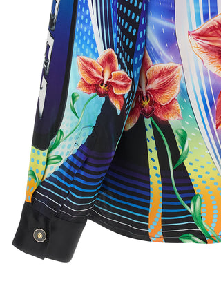 Multicolor Silk Blouse