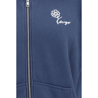 Blue Cotton Sweatshirt