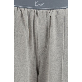 Gray Cotton Joggers (Workout Pants)
