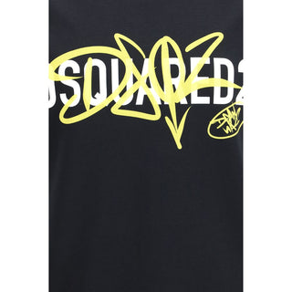 Black Cotton T-Shirt