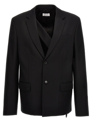 Black Wool Blazer
