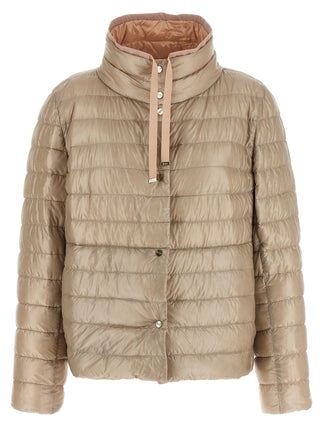 Multicolor Polyamide Full-Length Jacket