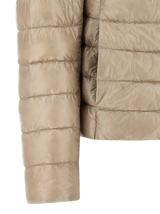 Multicolor Polyamide Full-Length Jacket